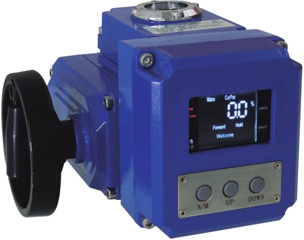 Atuador Elétrico Rotativo Inteligente – Série Blue+ (TIR)